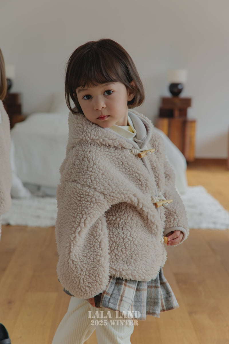 Lalaland - Korean Baby Fashion - #babyclothing - Baguette Check Skirt - 12