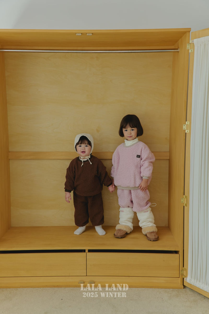 Lalaland - Korean Baby Fashion - #babyfashion - Fluffy Jogger Pants - 7