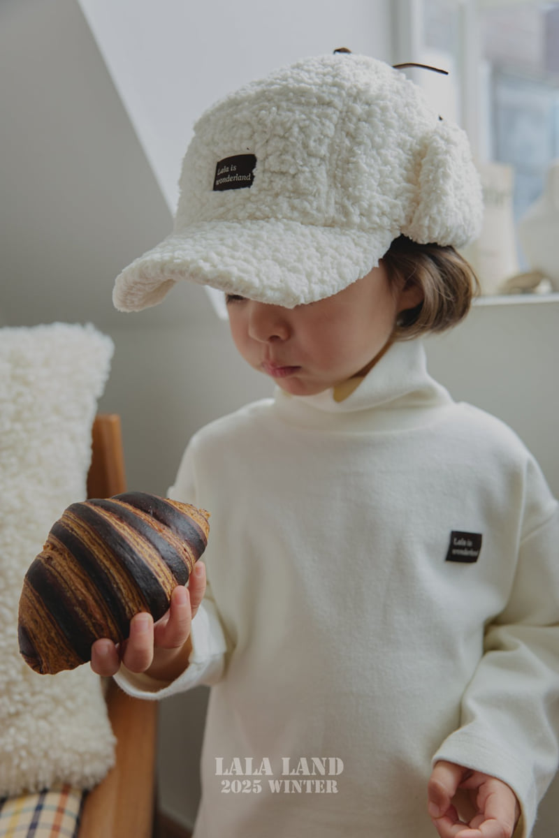 Lalaland - Korean Baby Fashion - #babyfashion - Loose Fit Soft Turtleneck Tee - 5