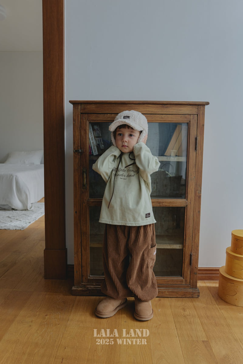 Lalaland - Korean Baby Fashion - #babyfever - Corduroy Cargo Jogger Pants - 5