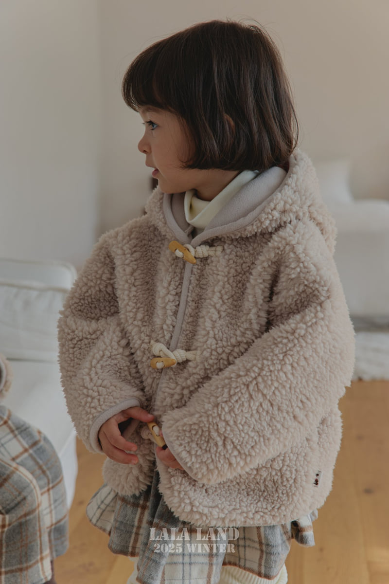 Lalaland - Korean Baby Fashion - #babyfever - Bear Hood Coat - 9