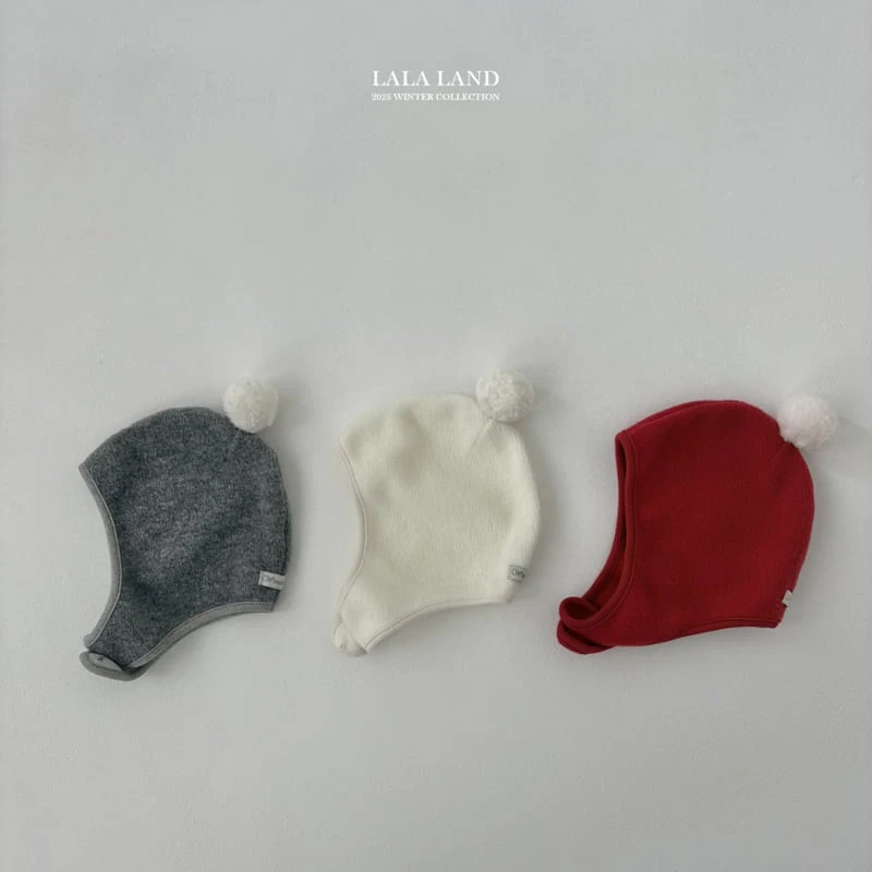 Lalaland - Korean Baby Fashion - #babyfever - Pom Pom Ear Beanie