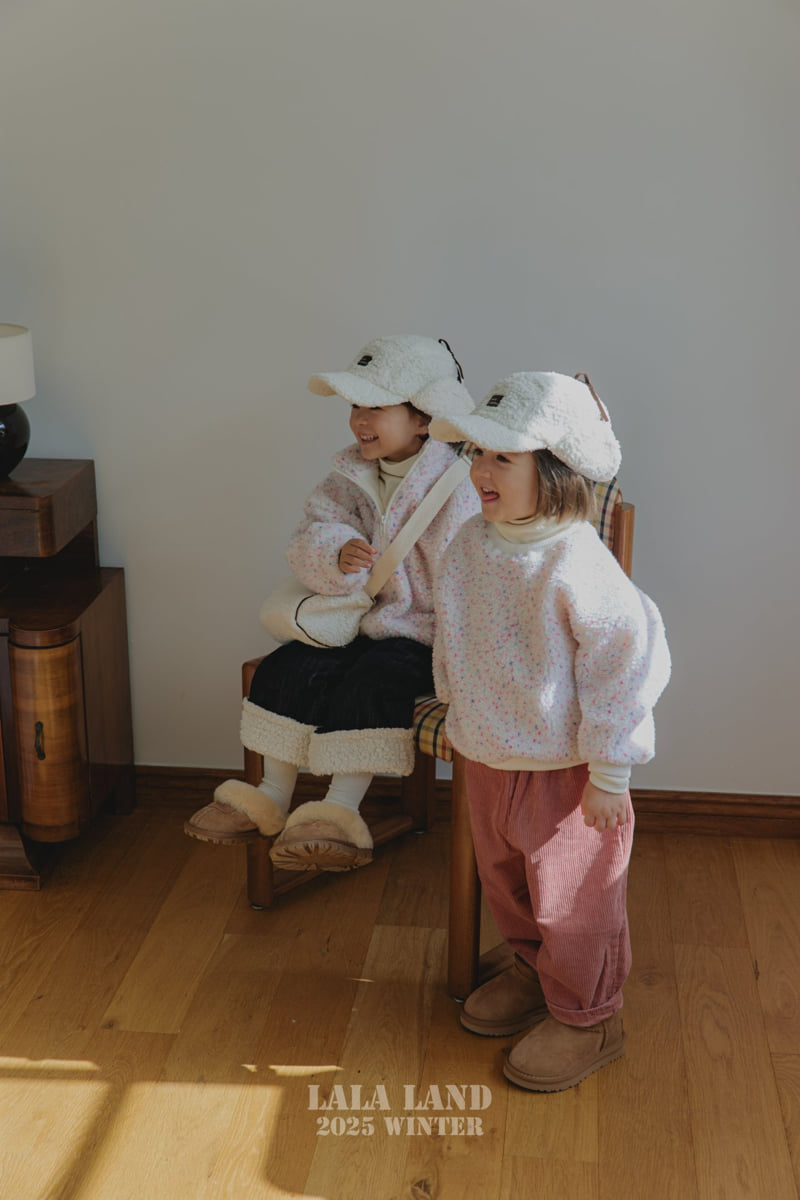 Lalaland - Korean Baby Fashion - #babygirlfashion - Corduroy Fleece Pants - 12