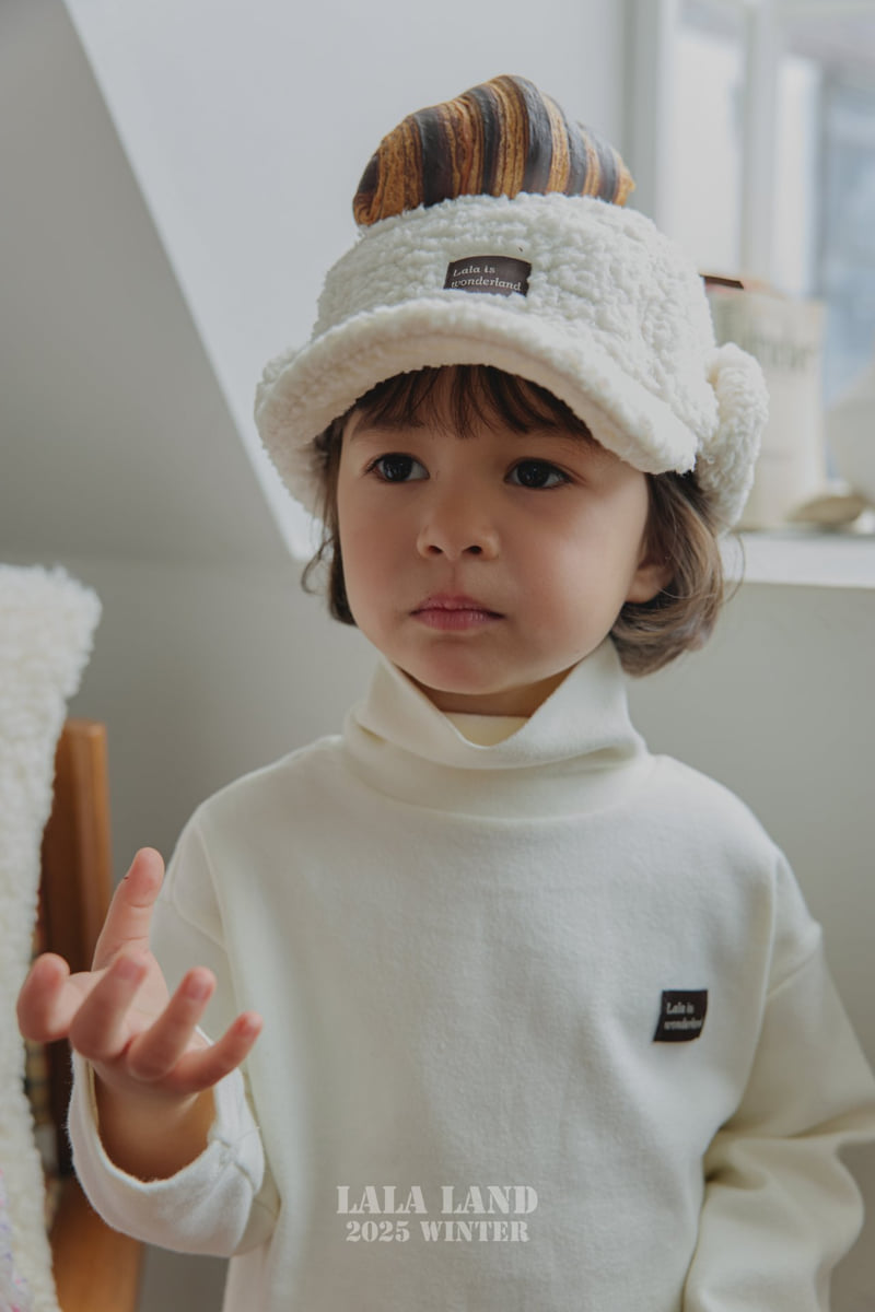 Lalaland - Korean Baby Fashion - #babygirlfashion - Loose Fit Soft Turtleneck Tee - 7
