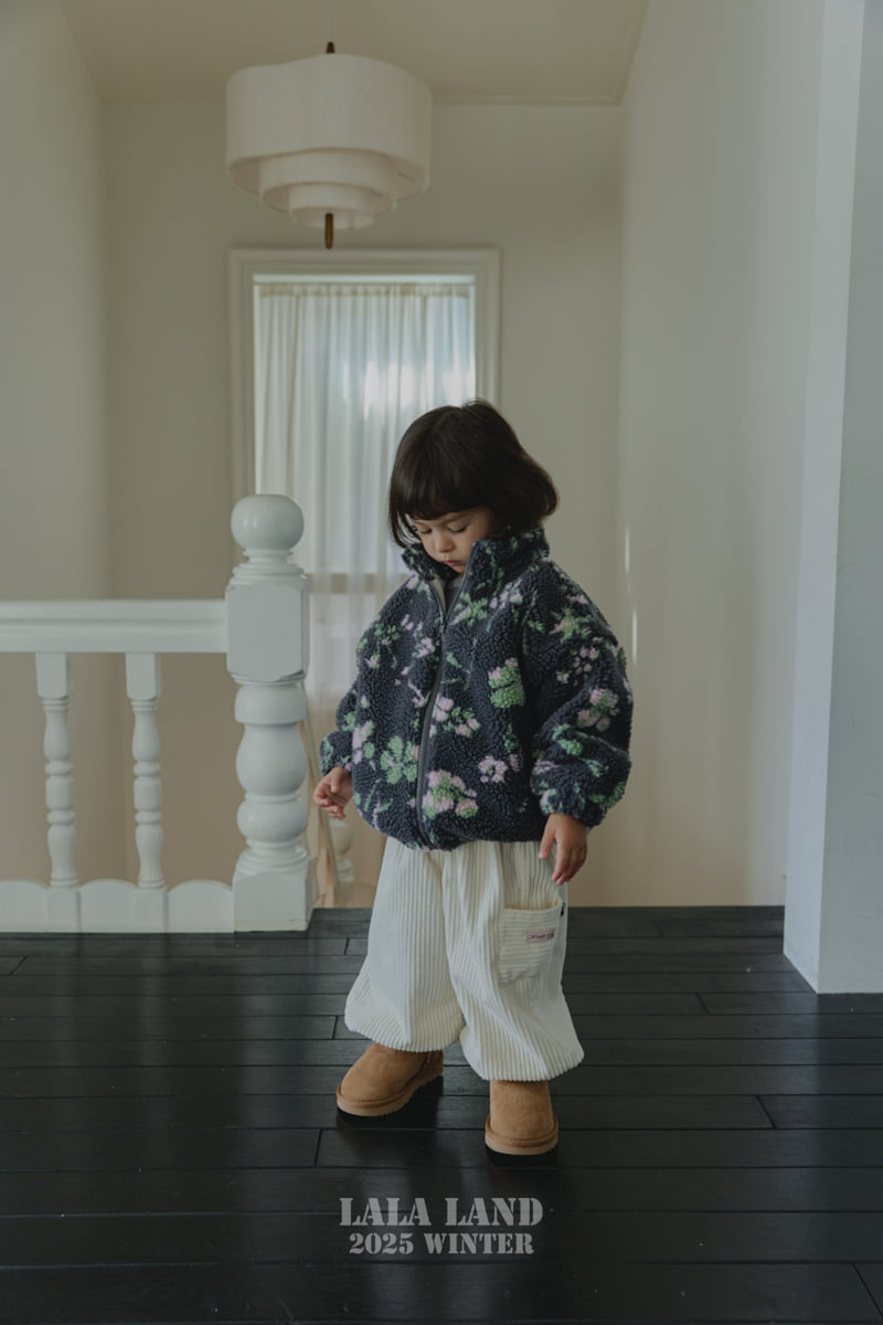 Lalaland - Korean Baby Fashion - #babygirlfashion - My Chew Fleece Zip-Up - 7