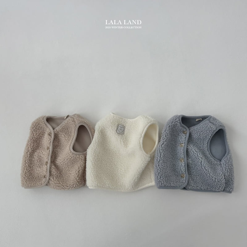 Lalaland - Korean Baby Fashion - #babylifestyle - Poodle Vest