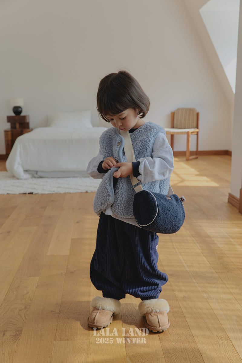 Lalaland - Korean Baby Fashion - #babyoninstagram - Corduroy Cargo Jogger Pants - 8