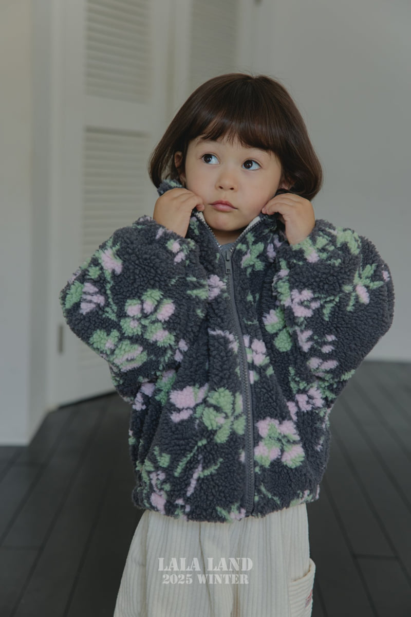 Lalaland - Korean Baby Fashion - #babyoninstagram - My Chew Fleece Zip-Up - 9