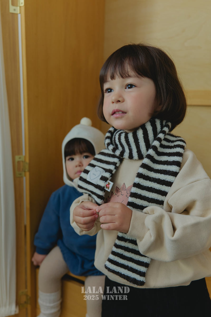Lalaland - Korean Baby Fashion - #babyoninstagram - Winter Dino Sweatshirt - 7