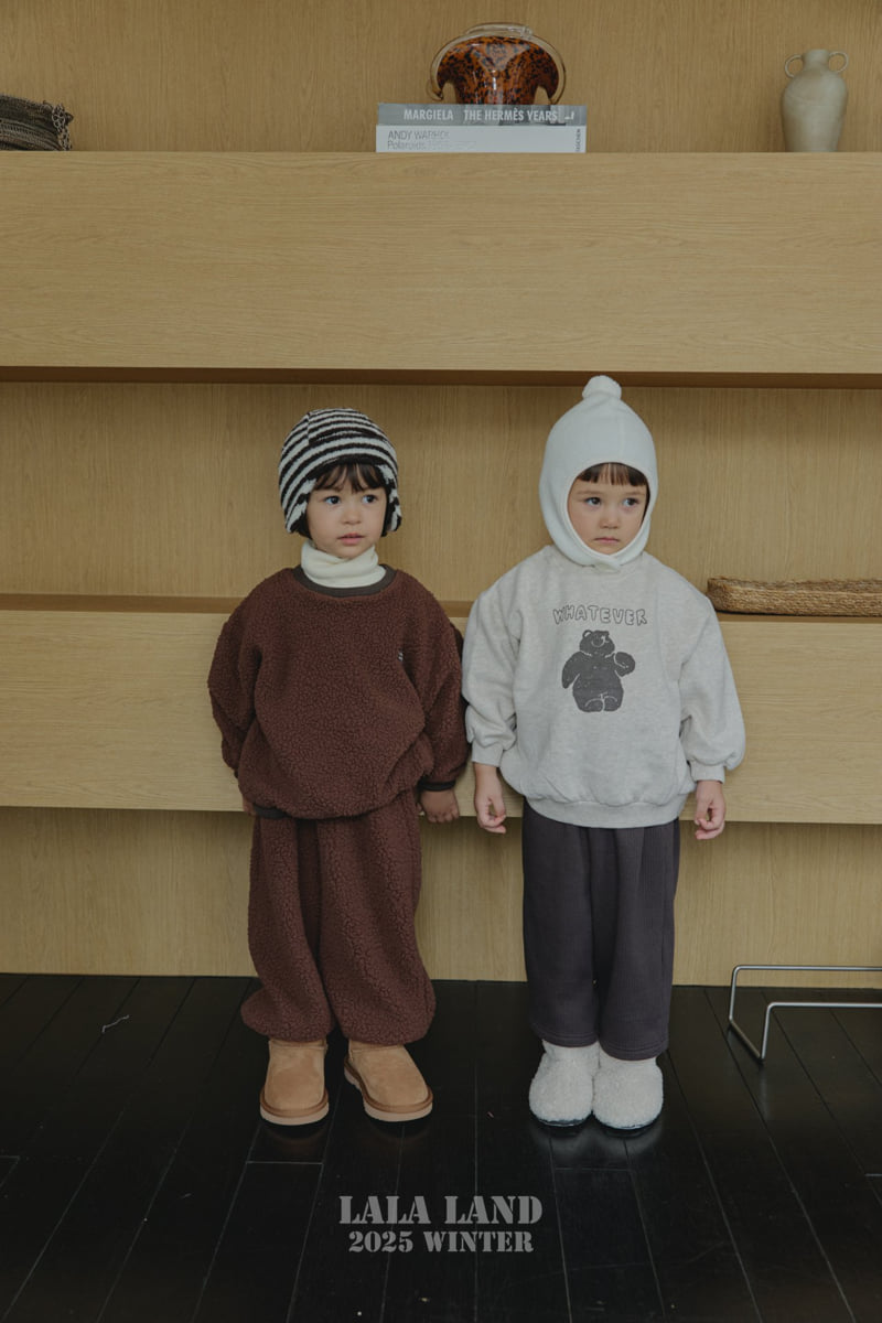 Lalaland - Korean Baby Fashion - #babyootd - Fluffy Jogger Pants - 12