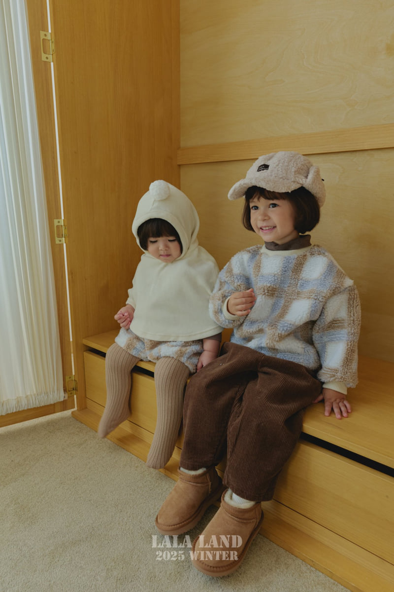 Lalaland - Korean Baby Fashion - #babyootd - Fleece Sweatshirt - 8