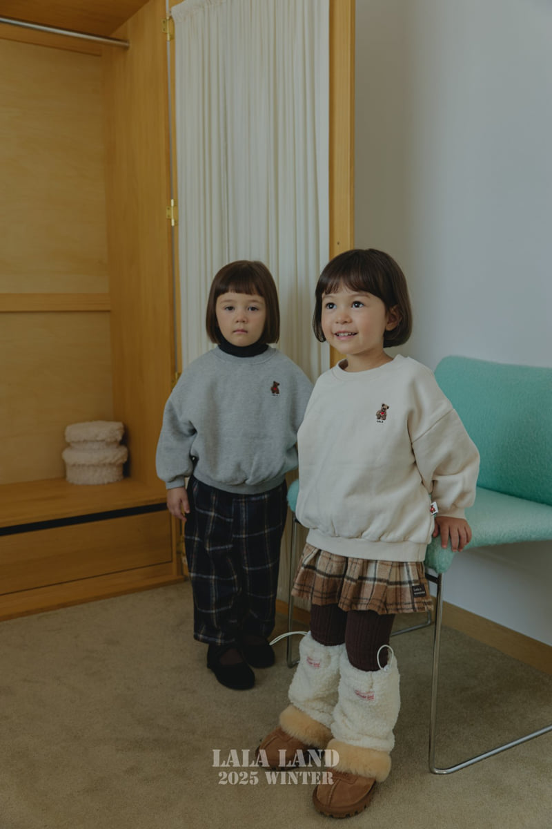 Lalaland - Korean Baby Fashion - #babyootd - Lala Bear Sweatshirt - 3