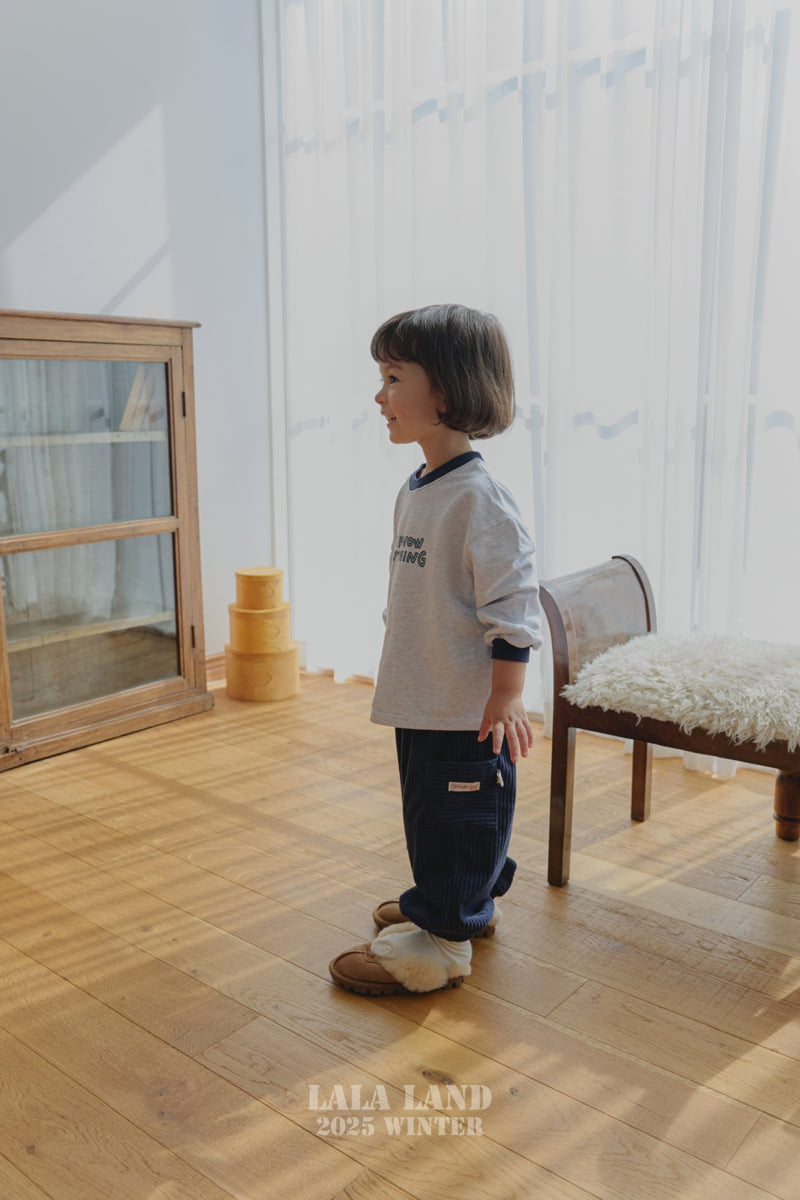 Lalaland - Korean Baby Fashion - #babyoutfit - Corduroy Cargo Jogger Pants - 10