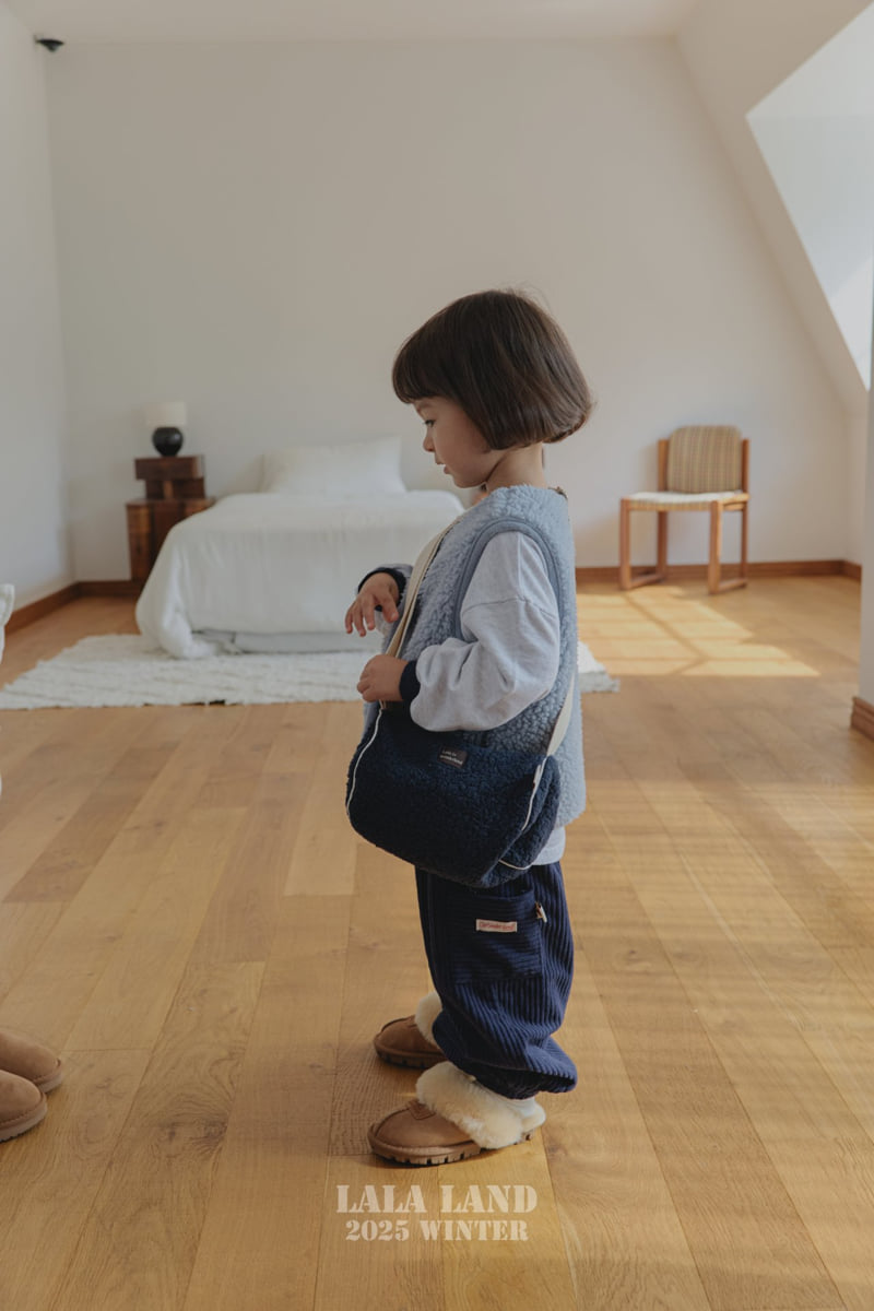 Lalaland - Korean Baby Fashion - #babyoutfit - Bear Cross Bag - 3