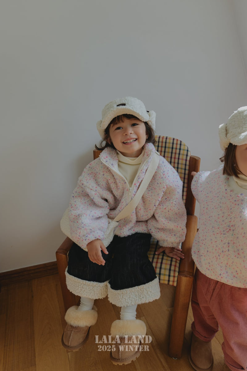 Lalaland - Korean Baby Fashion - #babyoutfit - My Chew Fleece Zip-Up - 11