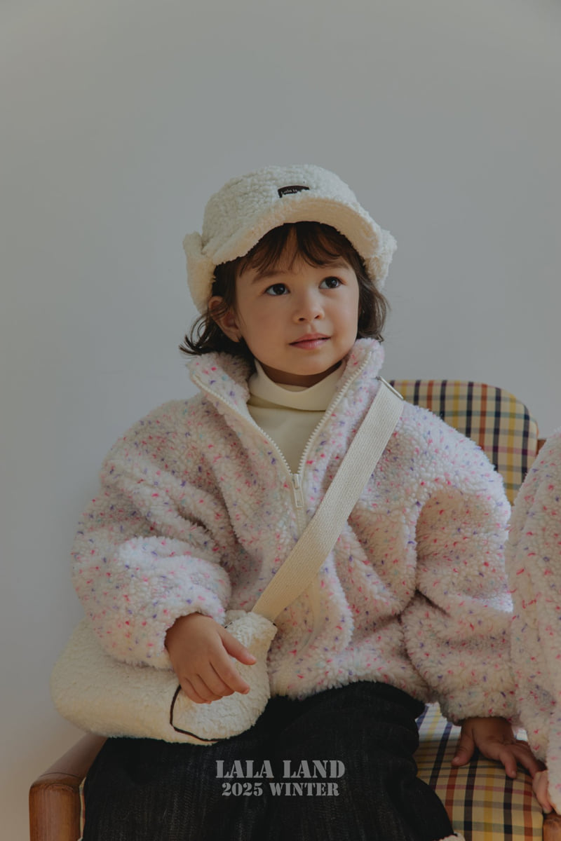 Lalaland - Korean Baby Fashion - #babyoutfit - My Chew Fleece Zip-Up - 12