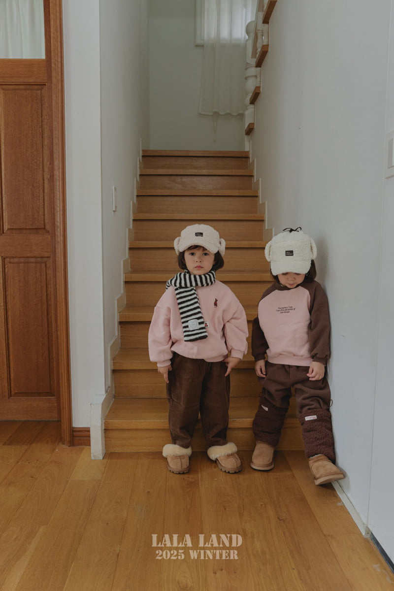 Lalaland - Korean Baby Fashion - #babyoutfit - Lala Bear Sweatshirt - 5