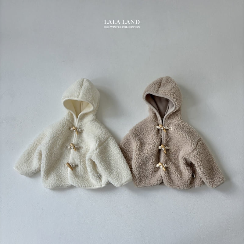 Lalaland - Korean Baby Fashion - #babywear - Bear Hood Coat