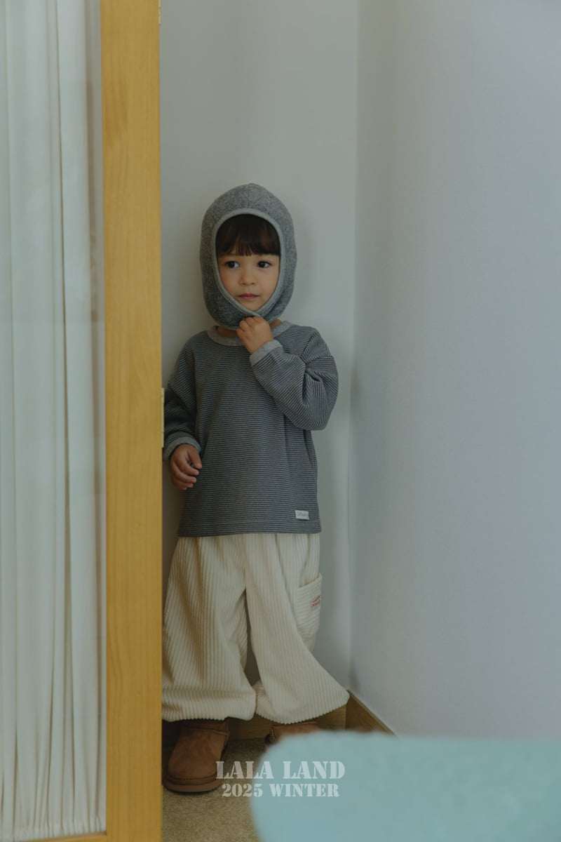 Lalaland - Korean Baby Fashion - #onlinebabyboutique - Stripe Tone Tone Tee - 3