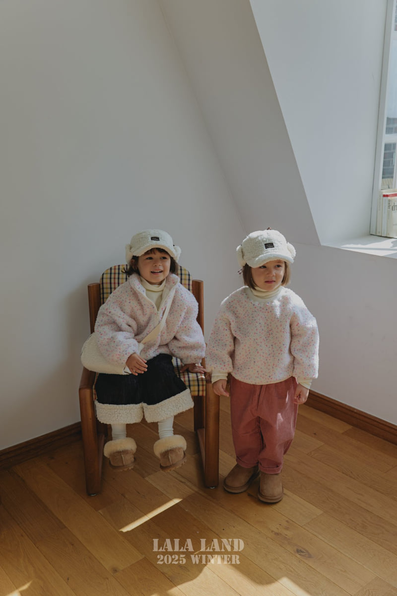 Lalaland - Korean Baby Fashion - #onlinebabyboutique - Fleece Sweatshirt - 12