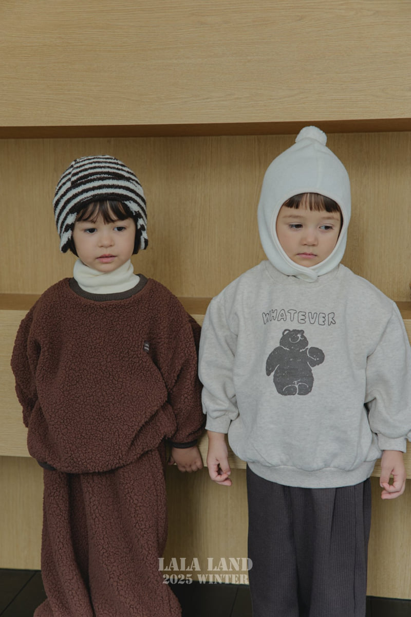Lalaland - Korean Baby Fashion - #onlinebabyshop - Pom Pom Ear Beanie - 10