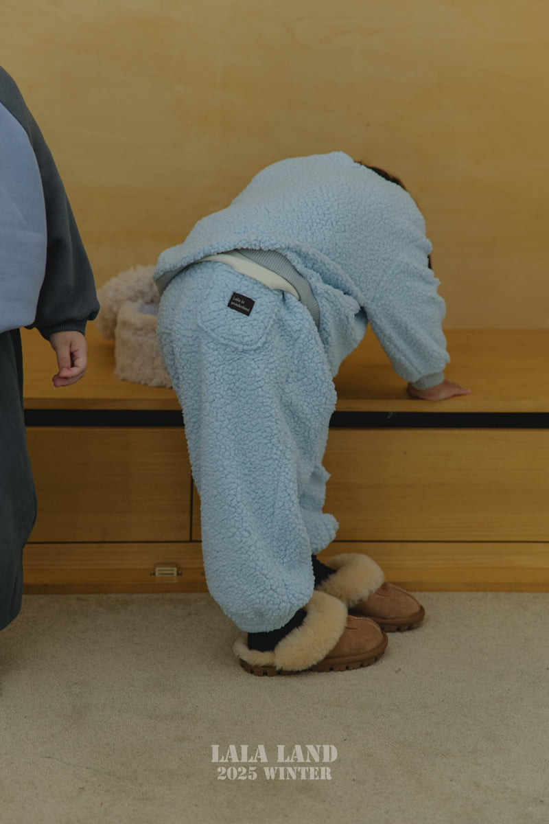 Lalaland - Korean Baby Fashion - #smilingbaby - Fluffy Jogger Pants - 3