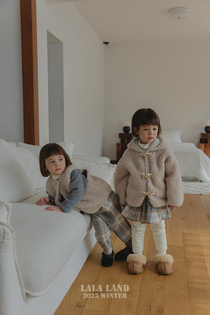 Lalaland - Korean Baby Fashion - #smilingbaby - Baguette Check Skirt - 9