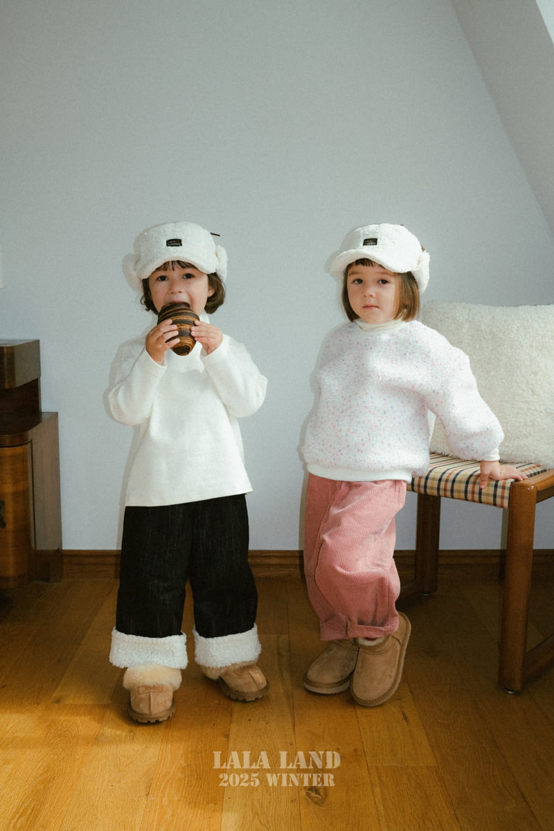 Lalaland - Korean Baby Fashion - #smilingbaby - Bear Denim Pants - 8