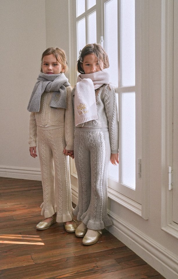 Le Bev - Korean Children Fashion - #childofig - Glyn Pearl Knit Pants - 7