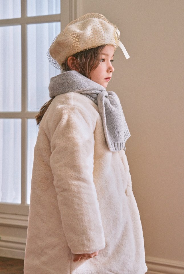 Le Bev - Korean Children Fashion - #designkidswear - Coco Soft Coat - 5