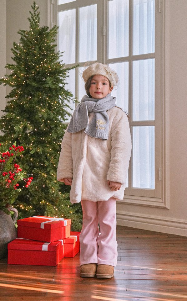 Le Bev - Korean Children Fashion - #discoveringself - Coco Soft Coat - 6