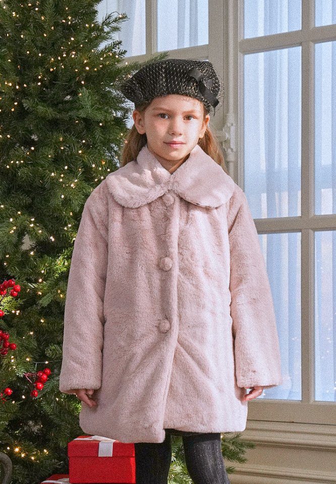 Le Bev - Korean Children Fashion - #kidsshorts - Coco Soft Coat - 8