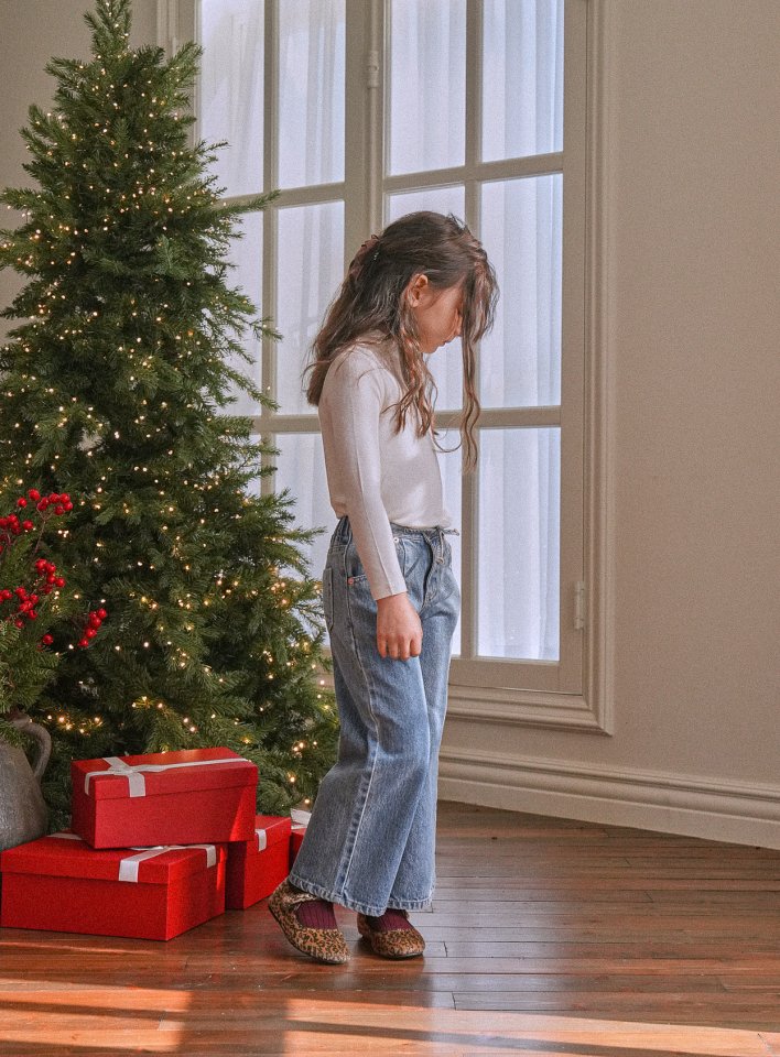 Le Bev - Korean Children Fashion - #fashionkids - Blanc Milk Tee - 4