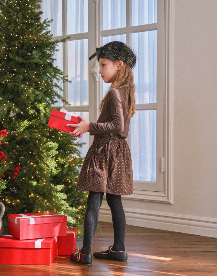 Le Bev - Korean Children Fashion - #Kfashion4kids - Lovely Iver Skirt - 4