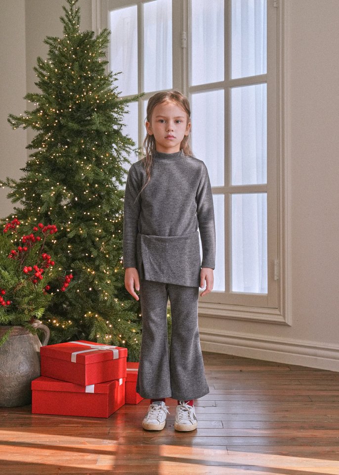 Le Bev - Korean Children Fashion - #minifashionista - Creamy Skirt Pants - 8