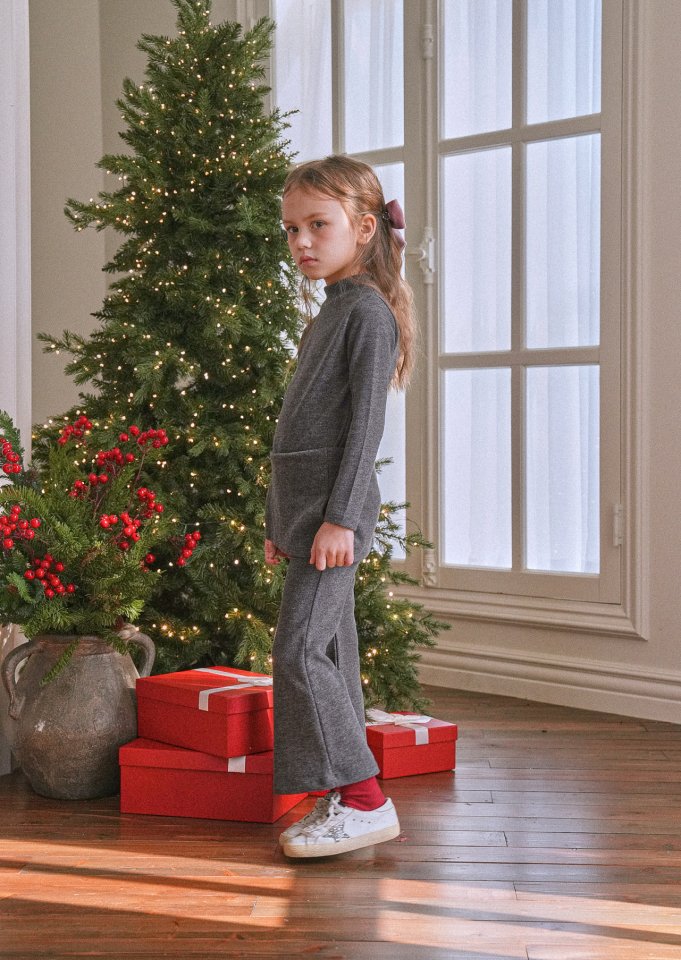 Le Bev - Korean Children Fashion - #prettylittlegirls - Creamy Skirt Pants - 9