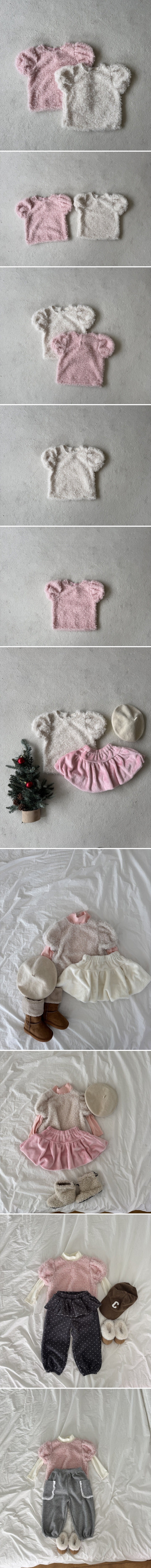 Le petitmot - Korean Children Fashion - #fashionkids - Candy Puff Tee - 2