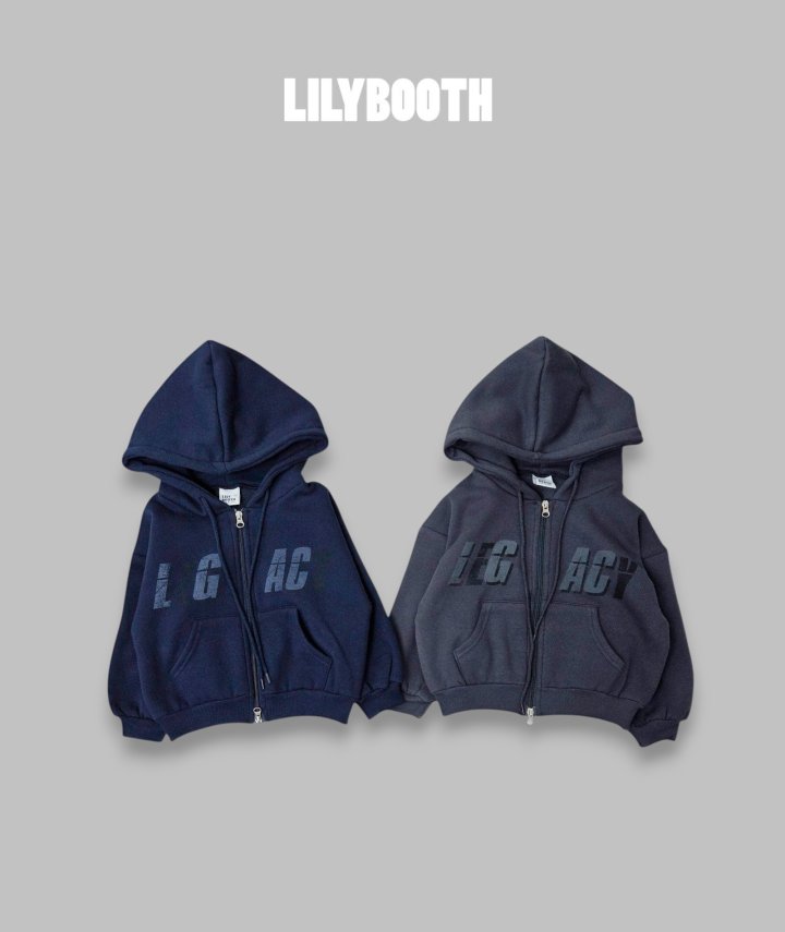 Lilybooth - Korean Children Fashion - #Kfashion4kids - Le Hood Fleece Zip-Up - 2