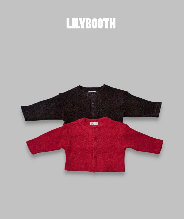 Lilybooth - Korean Children Fashion - #Kfashion4kids - Brushed Cardigan
