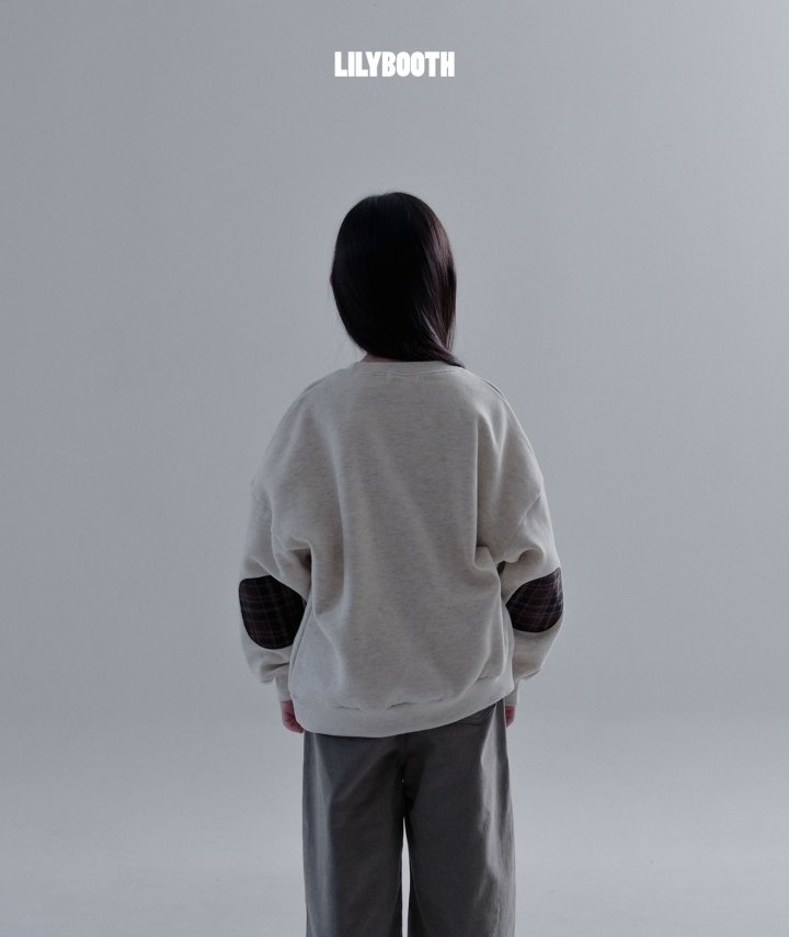 Lilybooth - Korean Children Fashion - #kidsshorts - Check Sweatshirt - 8