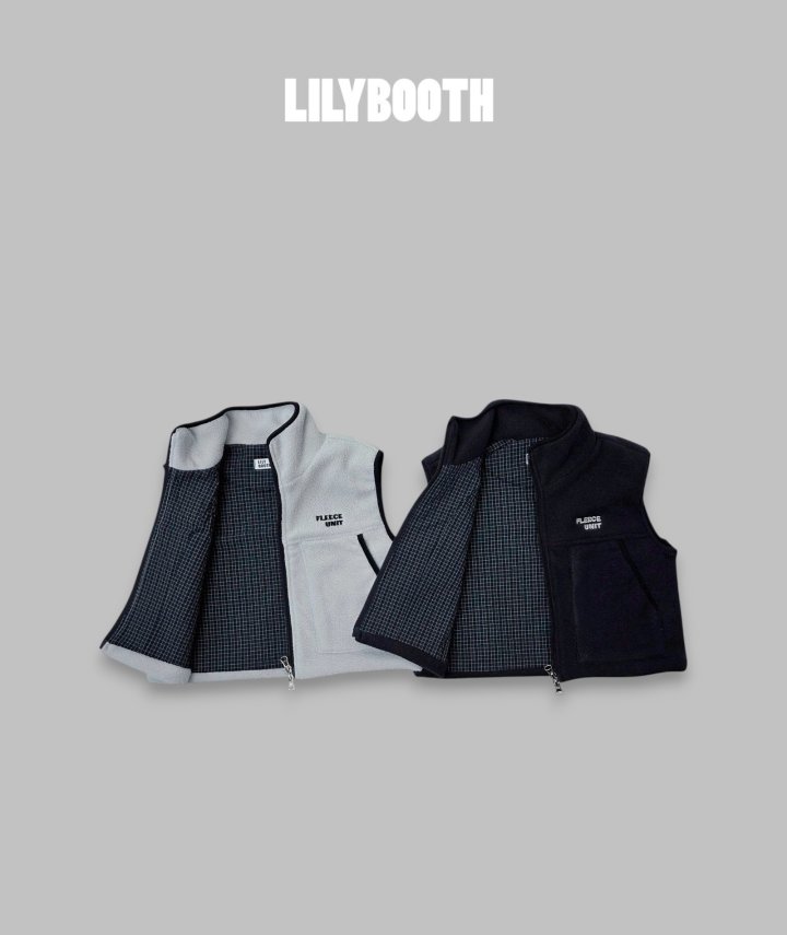 Lilybooth - Korean Children Fashion - #kidzfashiontrend - Fleece Vest - 2