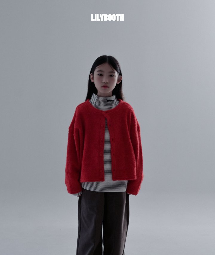 Lilybooth - Korean Children Fashion - #magicofchildhood - Brushed Cardigan - 3