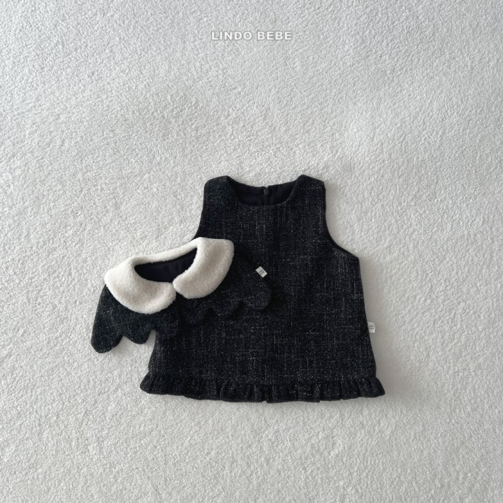 Lindo - Korean Baby Fashion - #babyboutique - Bebe Holly One-piece (Cape Set) - 8