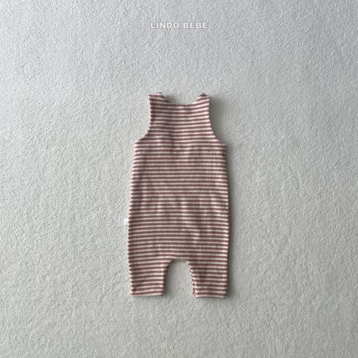 Lindo - Korean Baby Fashion - #babyboutique - Bebe Stripe Papillon Suit - 3