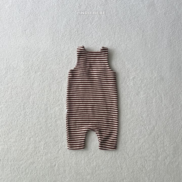 Lindo - Korean Baby Fashion - #babyboutique - Bebe Stripe Papillon Suit - 4