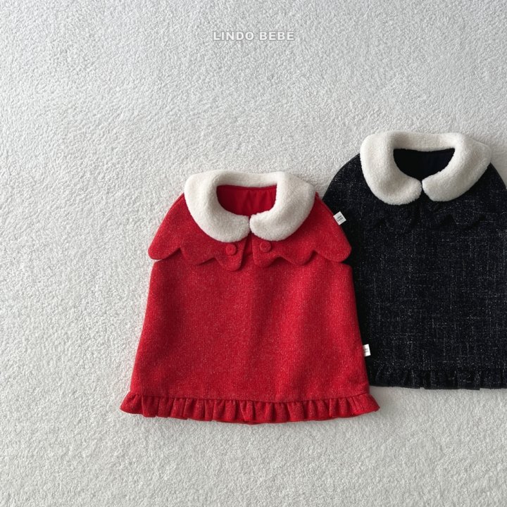 Lindo - Korean Baby Fashion - #babyboutiqueclothing - Bebe Holly One-piece (Cape Set) - 9