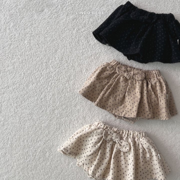Lindo - Korean Baby Fashion - #babyboutiqueclothing - Bebe Mini Ribbon Bloomer Skirt - 10