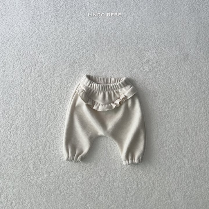 Lindo - Korean Baby Fashion - #babyclothing - Bebe Noel Frill Pants (Plain) - 3
