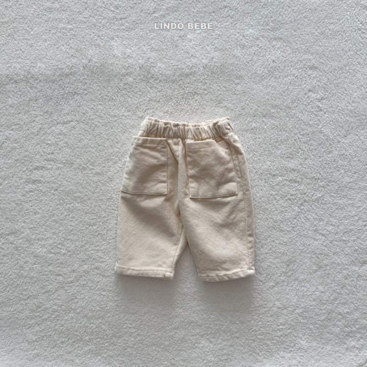 Lindo - Korean Baby Fashion - #babyfever - Bebe Back Pocket Pants - 2
