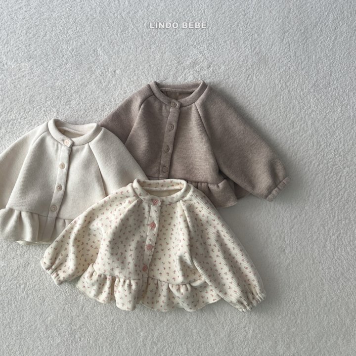 Lindo - Korean Baby Fashion - #babyfever - Bebe Below Cardigan (Plain) - 7